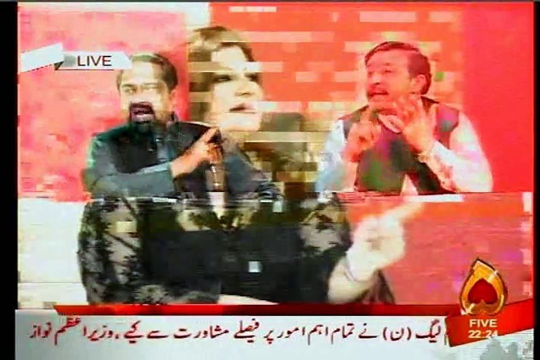 CHANNEL 5 Capital Watch Rashda Sail with MQM Mian Ateeq (13 March 2015)