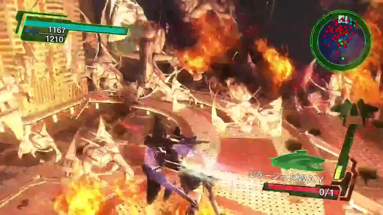 Earth Defense Force 4.1 : The Shadow of Despair - Quelques phases de gameplay