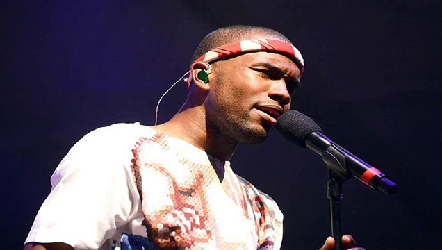 Frank Ocean - American Singer Songwriter and Rapper.