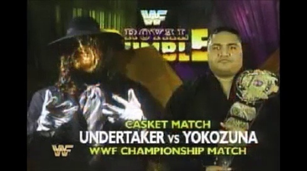 WWF Royal Rumble 1994 Yokozuna vs The Undertaker Promo Part 2