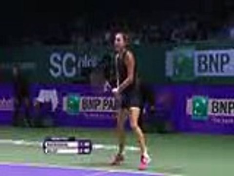 simona halep vs agnieszka radwanska 2014 wta finals highlights