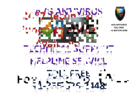 AVG Antivirus Technical Support +1-855-676-2448