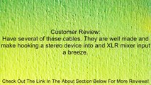 Hosa Cable STX105M 1/4 TRS to XLR Male Cable - 5 Foot Review