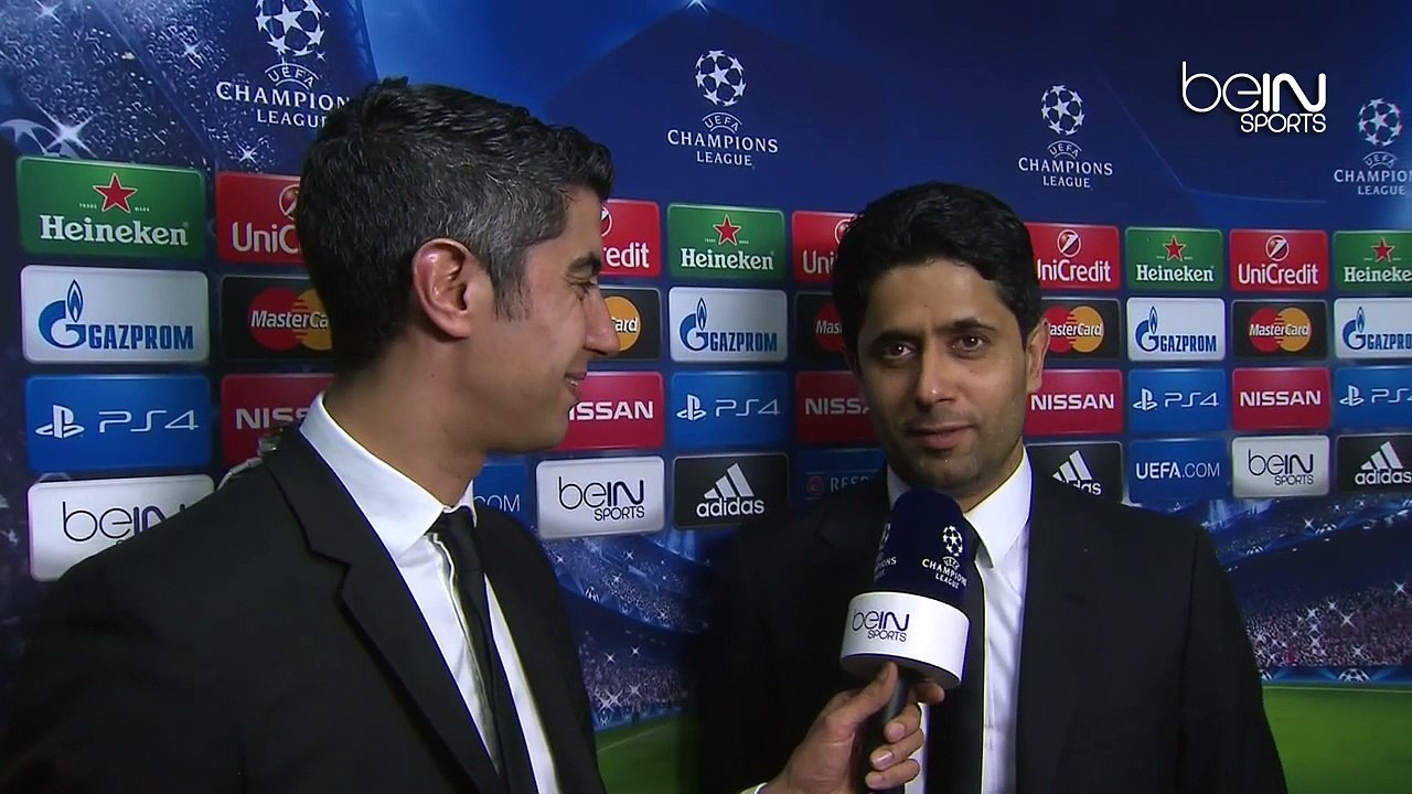 Nasser Al-Khelaïfi : "Mon cœur s'est presque arrêté"