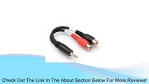 Hosa Cable YRA154 Stereo 1/8 Male to Dual RCA Female Y Cable - 6 Inch Review