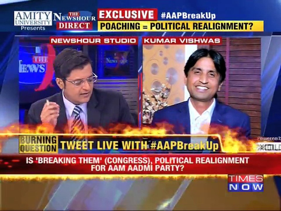 The Newshour  Direct: Kumar Vishwas