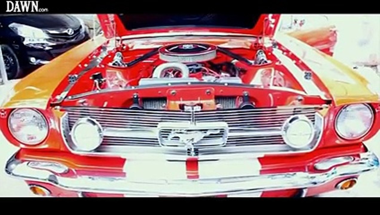 1965 Ford Mustang restored in Pakistan