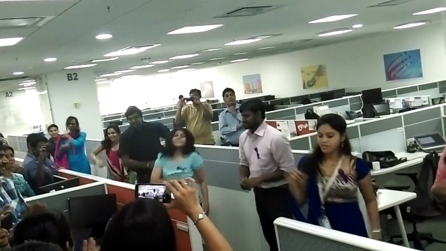 Thomson Reuters flash mob 2015