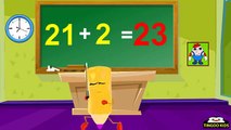 Tutorial   Learn To Add 21 Table   Kids Math Education