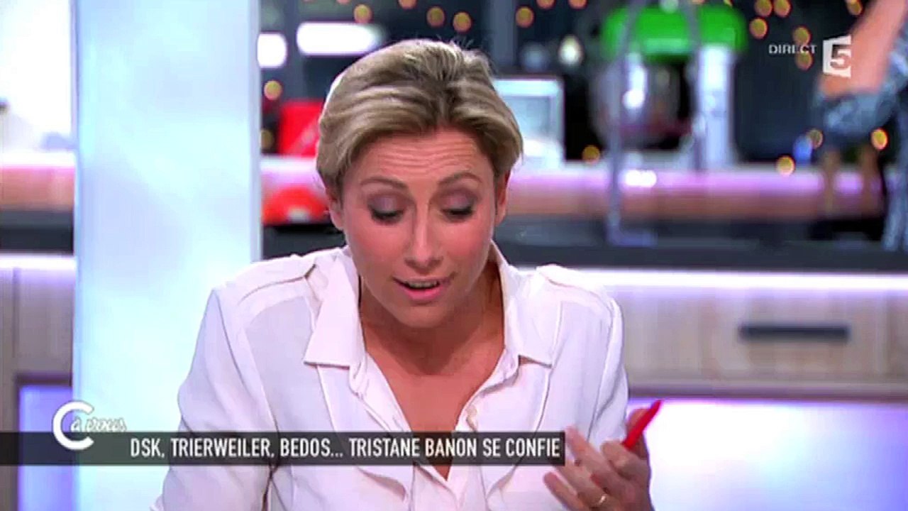 "C à vous" : Anne-Sophie Lapix étrille Tristane Banon... avec le sourire !