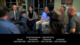 Good Feet Denver Plantar Fasciitis Focus Group talks about Good Feet Arch Supports for Pain Relief