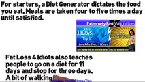 Fat Loss 4 Idiots Review - How To Lose Weight Fast