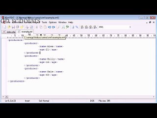 PHP Lecture (105) Reading a Simple XML File Part 1