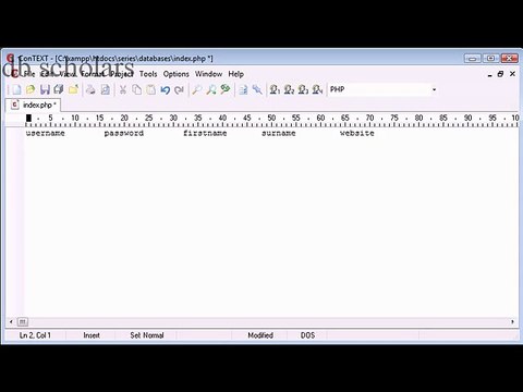 PHP Lecture (108) An Introduction to Databases