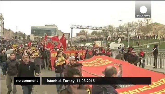 Istanbul protest marks anniversary of Turkish teenager's death