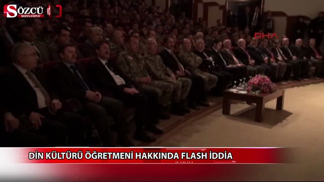 Din kültürü öğretmeni hakkında flas iddia
