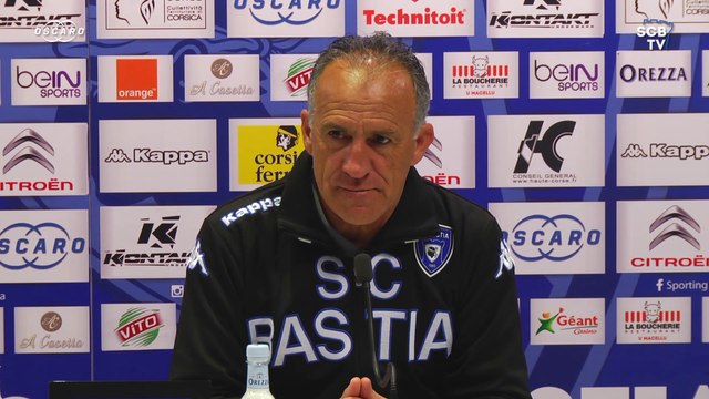 Monaco-Bastia : Conf. d'avant-match de G. Printant