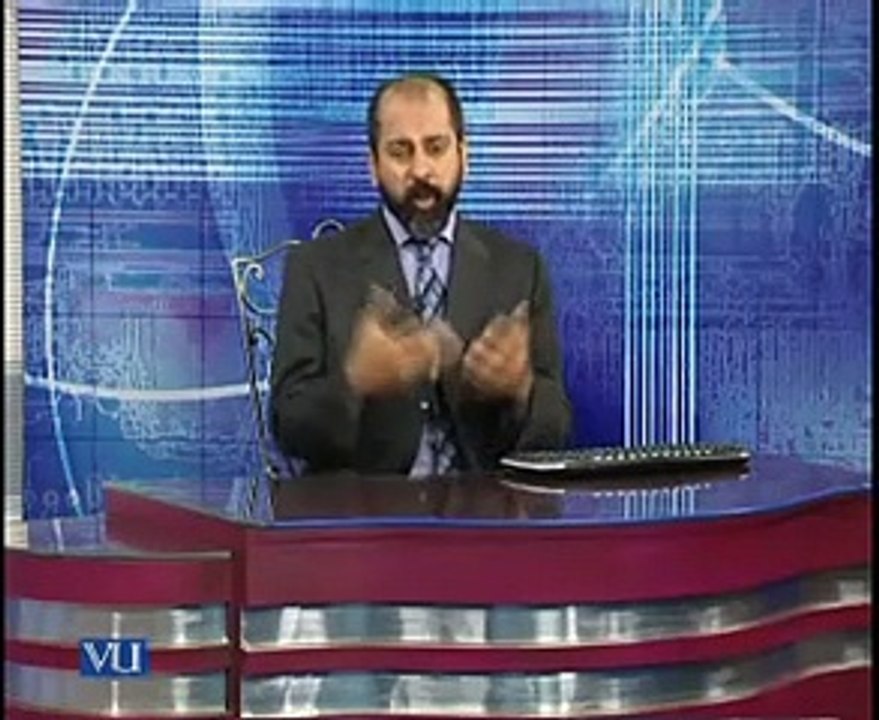 Virtual University Video Lectures MCM310 Lecture04