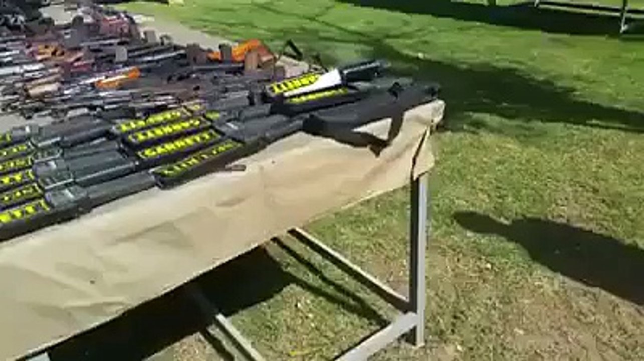 Weapons recovered from Nine Zero