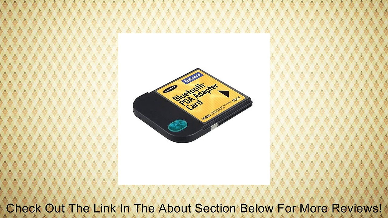 Bluetooth PDA Adapter Card Review