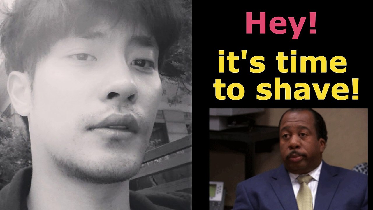 Sung Hoon, It's time to shave ^^