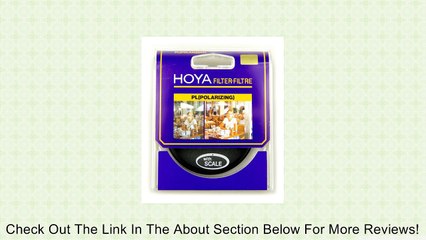 HOYA 72mm Polarizing Filter Review