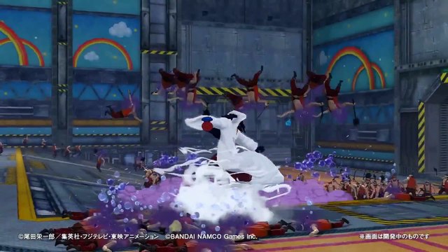 One Piece Pirate Warriors 3 clips Caesar, Blackbeard & Bartholomew Kuma