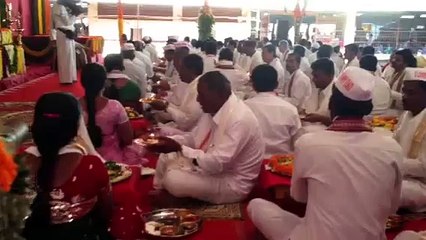 Paduka Poojan at Paduka Pradan Sohala 2014