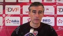 Conférence de presse d'Olivier Dall'Oglio avant Clermont-DFCO