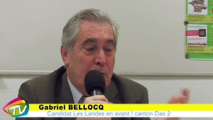 Départementales Dax 2 Gabriel Bellocq