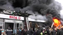 Un incendie meurtier ravage un centre commercial en Russie