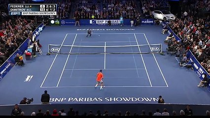Federer se fait lober et perd contre un enfant!