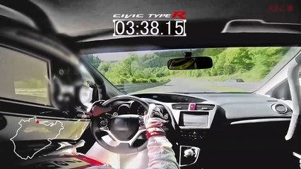 欧州向け新型「シビック TYPE R」ニュルブルクリンク走行映像