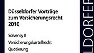 Download Dusseldorfer Vortrage zum Versicherungsrecht 2010 ebook {PDF} {EPUB}