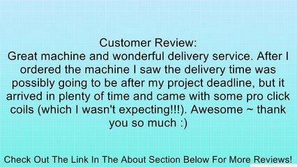 GBC(R) ProClick(R) P200 Presentation Binding Machine Review