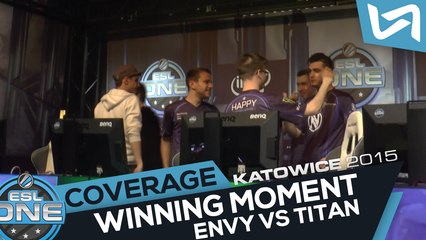 Winning moment Titan vs EnVy US