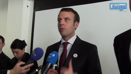 Emmanuel Macron : "Notre problème, c'est que le marché est trop petit"