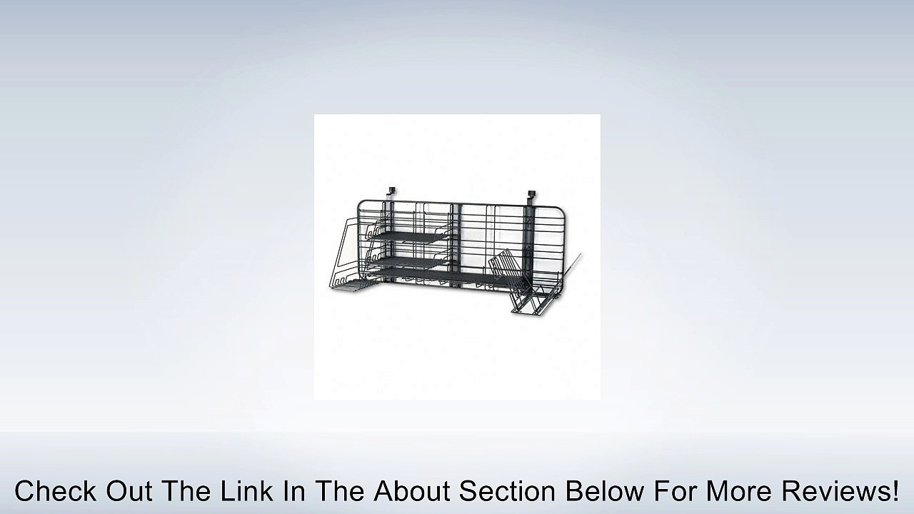 Safco Products DesignWorks Off-Surface Organizer, 36" Wide, Charcoal, 4105CH Review