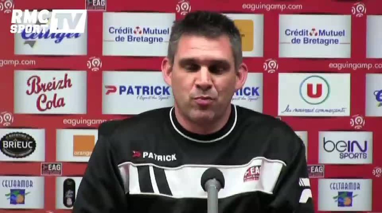 Football / Gourvennec : "J'ai vécu un match de supporter" 12/03