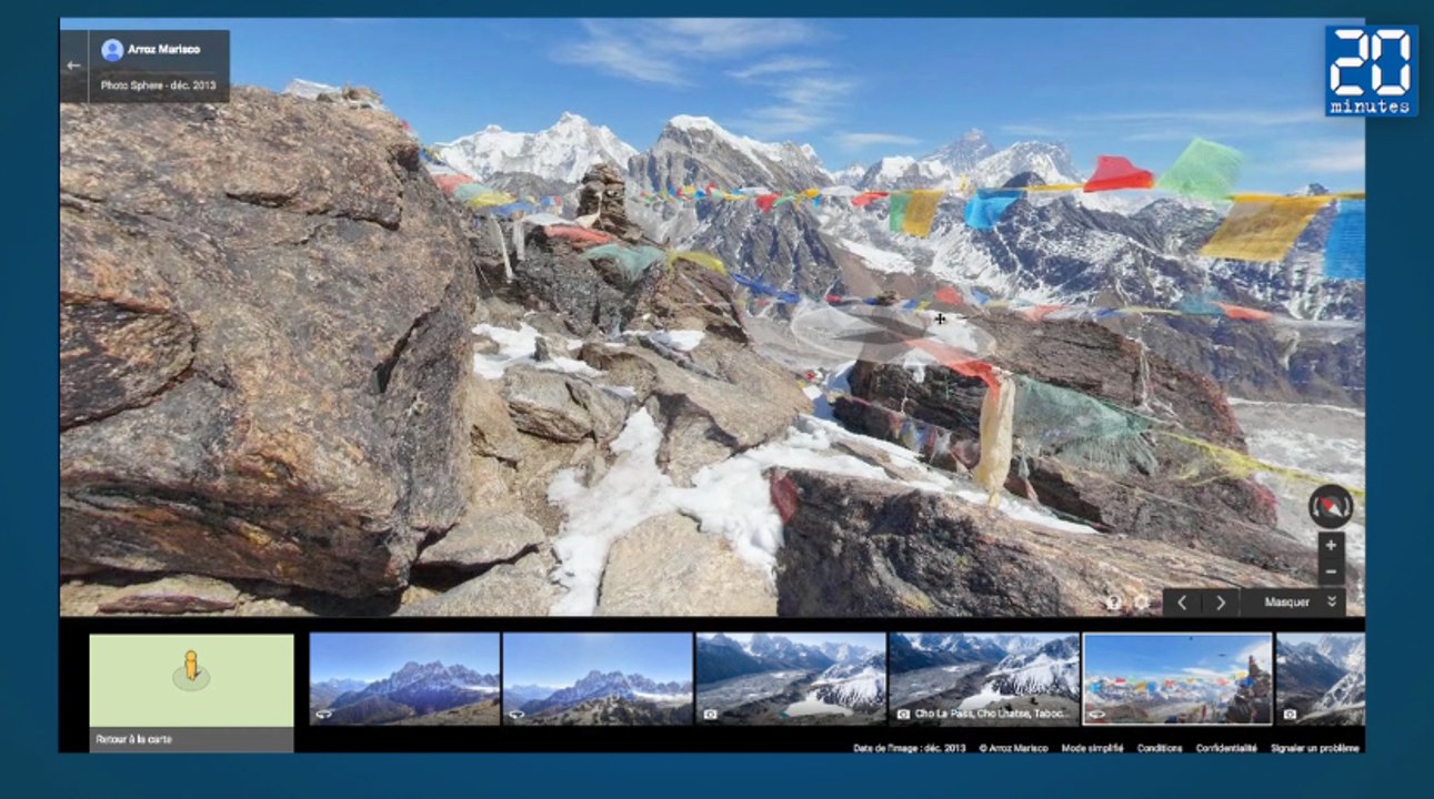 Faites le tour de l’Everest devant votre ordinateur