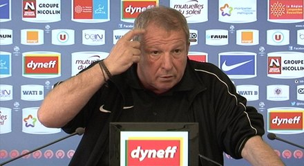 Rolland Courbis avant MHSC vs SDR (29ème journée L1)