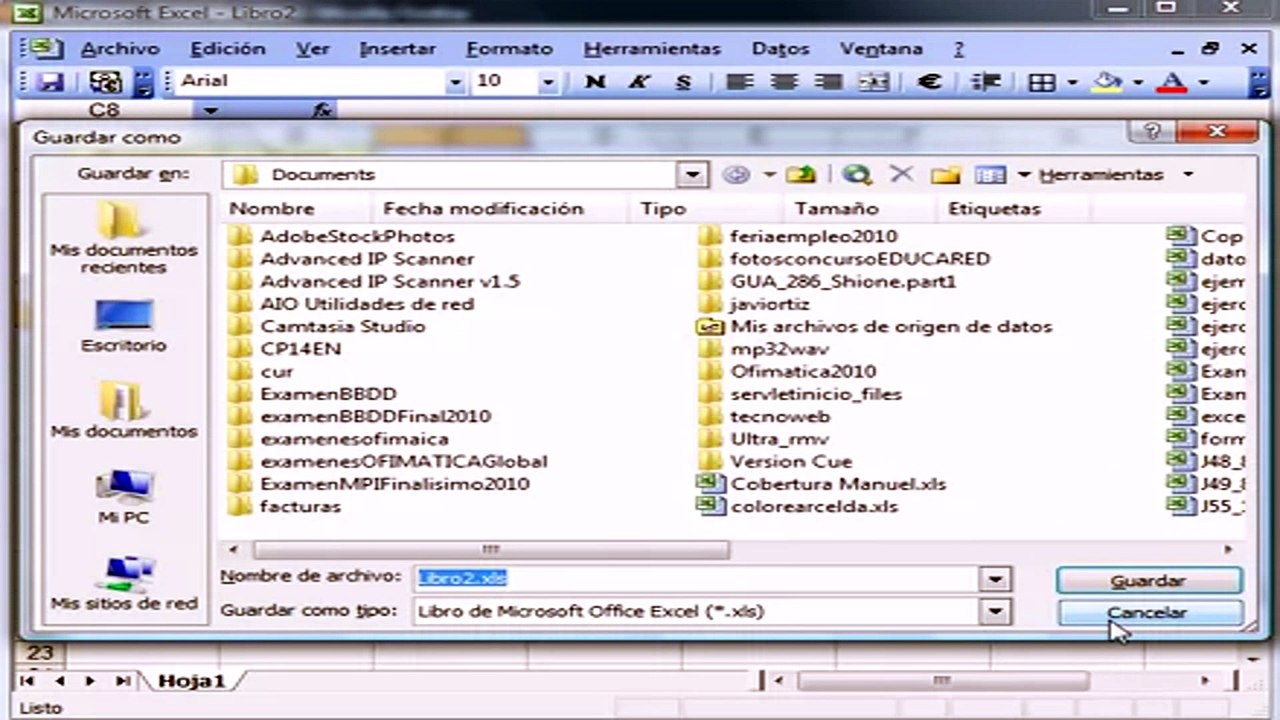 Excel 2003 Proteger libro