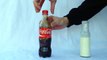 ¿Qué pasa si mezclamos Coca Cola y leche?