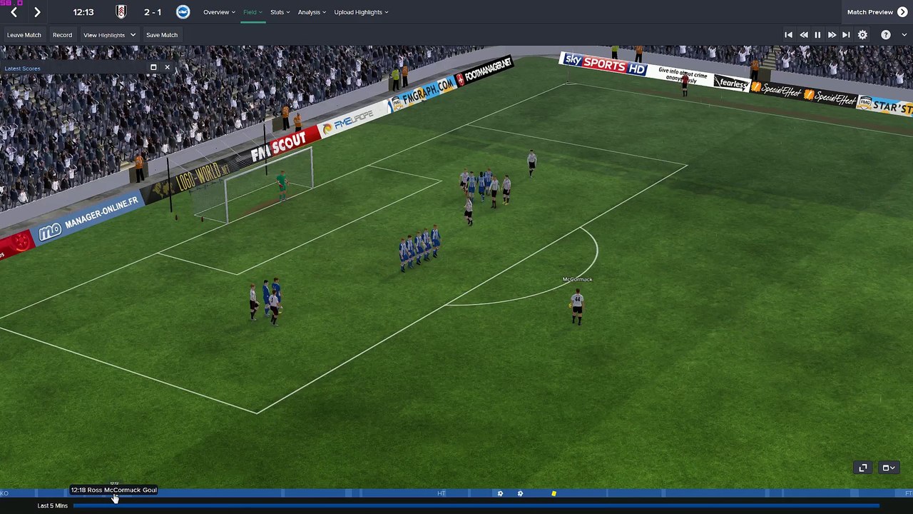 FM 15: McCormack free kick