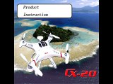 Cheerson CX-20 Open-source Version Auto-Pathfinder Quadcopter RTF