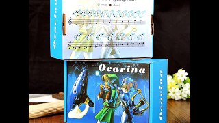 12 Hole Ocarina Ceramic Alto C Legend of Zelda Ocarina Color Box