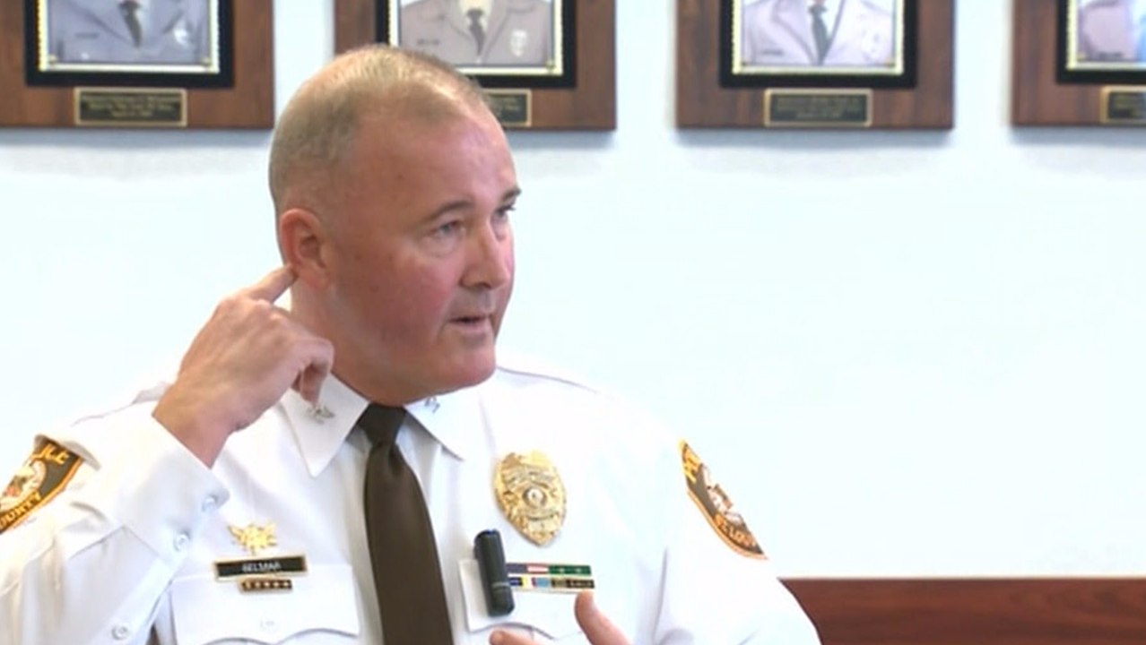 St. Louis Police Chief Updates On Officer Shooting At Protest