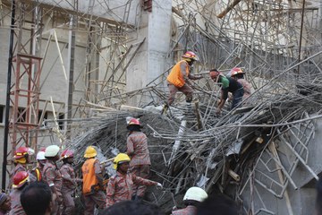 Un immeuble s'effondre au Bangladesh et tue plusieurs personnes