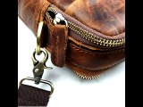 Men's Retro Casual Bag Leather Business Shoulder Messenger Bag