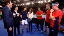 Andy Murray reveals Dominic Inglot has a side chick in Glasgow
